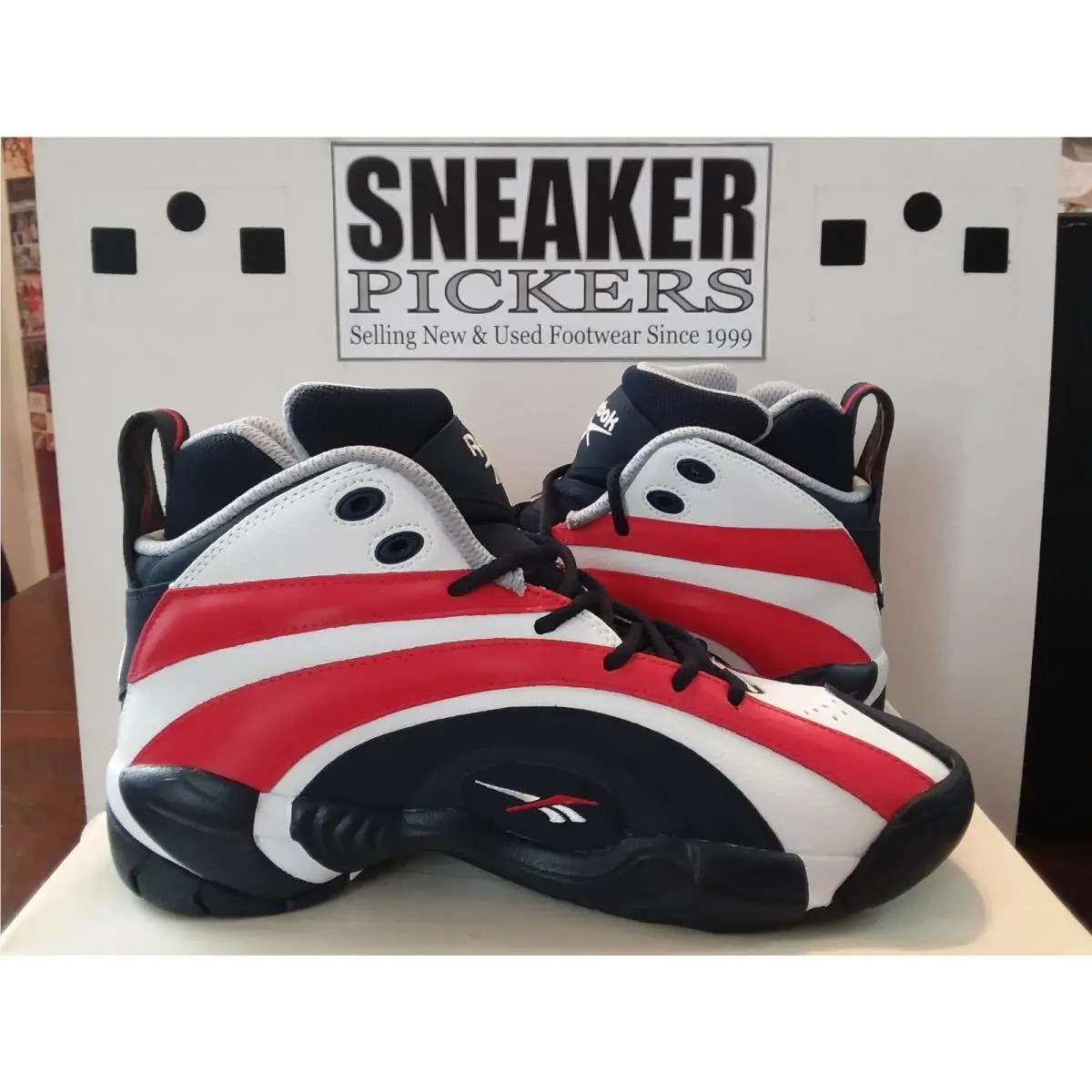 Reebok shoes - Reebok Shaqnosis - Shaqnosis - FV2971 - Vector Navy / White / Vector Red (UPC: 191533292649) 7