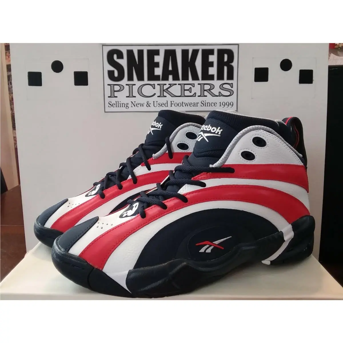 Reebok shoes - Reebok Shaqnosis - Shaqnosis - FV2971 - Vector Navy / White / Vector Red (UPC: 191533292649) 9