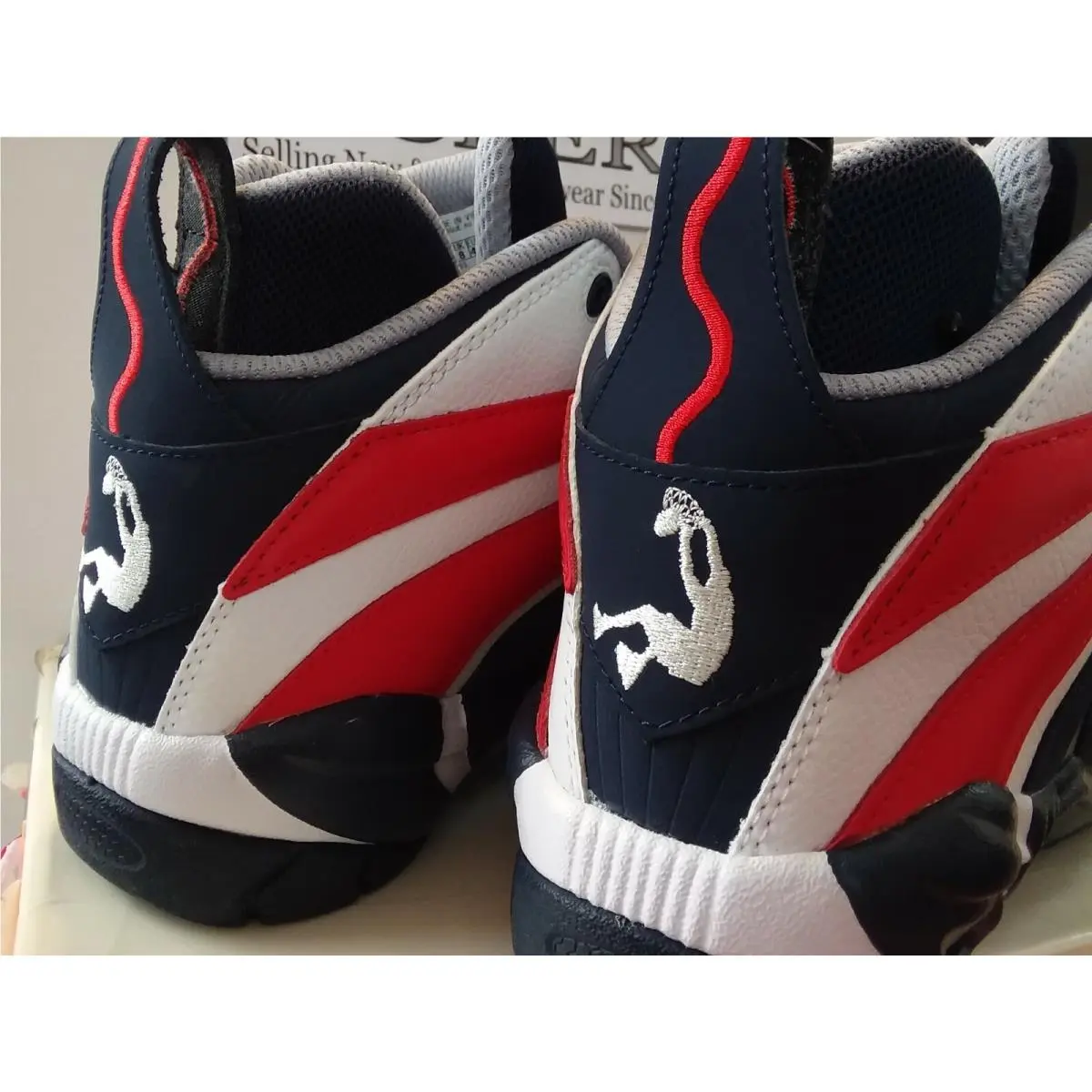 Reebok shoes - Reebok Shaqnosis - Shaqnosis - FV2971 - Vector Navy / White / Vector Red (UPC: 191533292649) 4