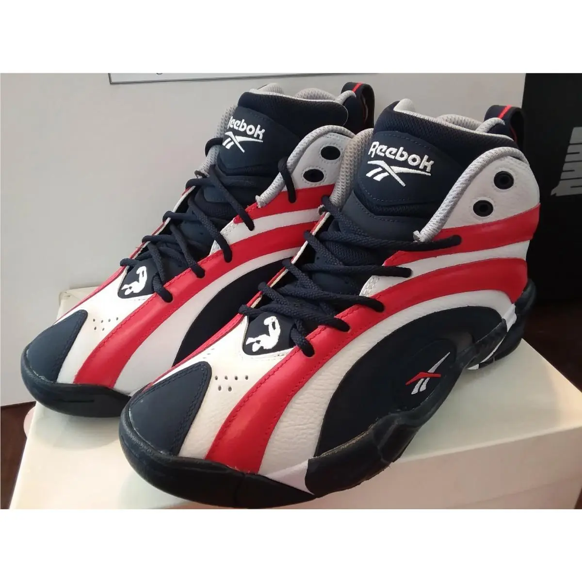 Reebok shoes - Reebok Shaqnosis - Shaqnosis - FV2971 - Vector Navy / White / Vector Red (UPC: 191533292649) 5