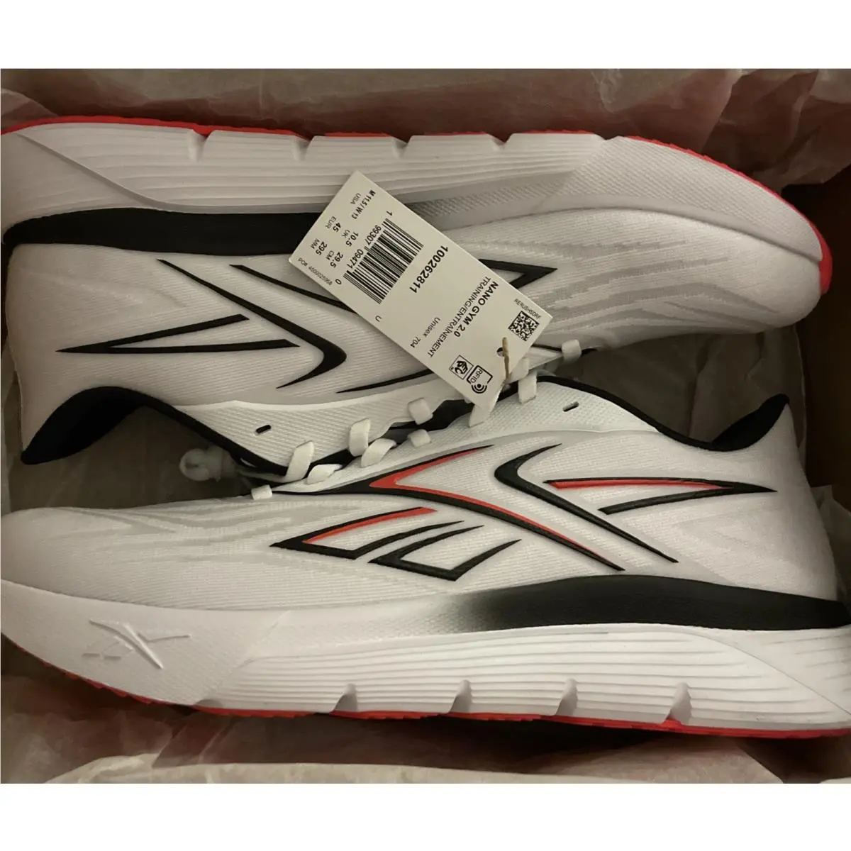 Reebok shoes - Reebok Nano Gym - Nano Gym - 100262811 - White, Manufacturer: Ftwr White/Neon Cherry 0