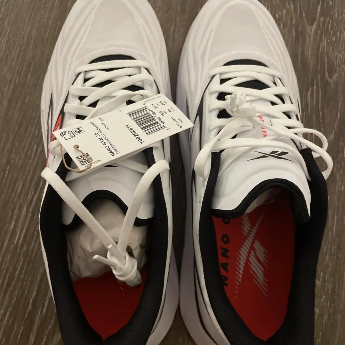 Reebok shoes - Reebok Nano Gym - Nano Gym - 100262811 - White, Manufacturer: Ftwr White/Neon Cherry 5