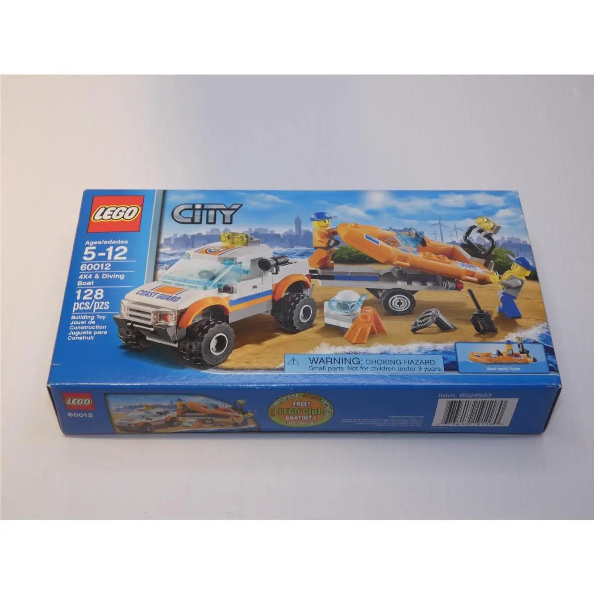 Lego City 60012 4x4 and Diving Boat