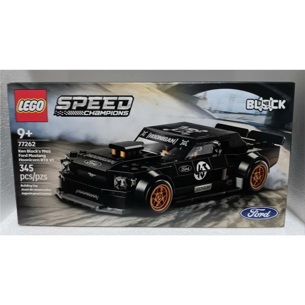 Lego Speed Champions Ken Block’s 1965 Ford Mustang Hoonicorn Rtr V1 77262