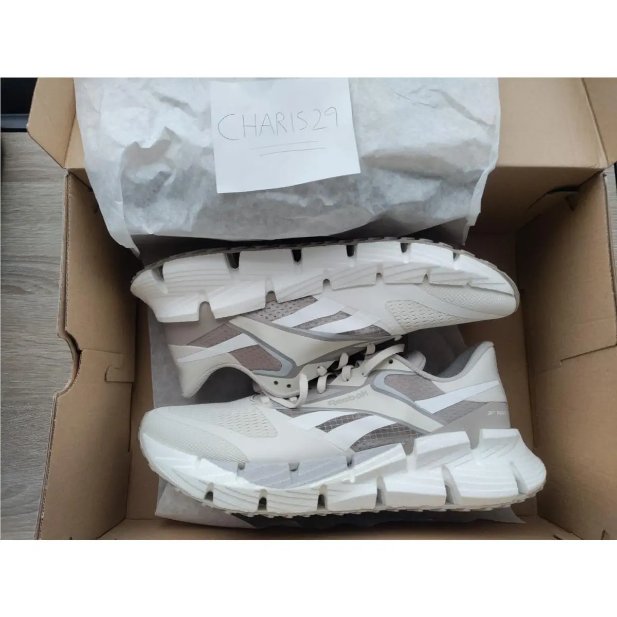 Reebok shoes - Reebok FloatZig - FloatZig - Bone/Moonstone/Ash 0