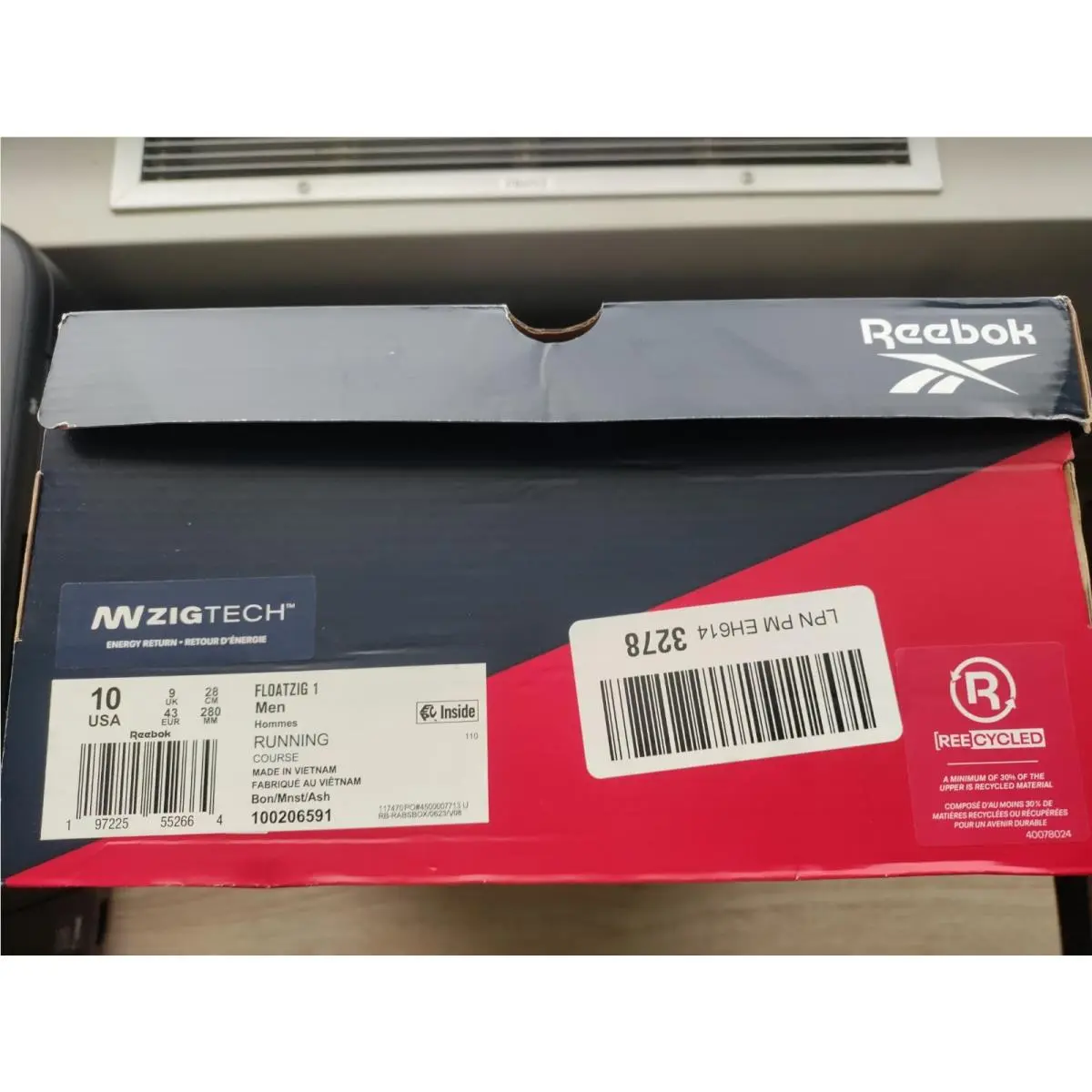Reebok shoes - Reebok FloatZig - FloatZig - Bone/Moonstone/Ash 3
