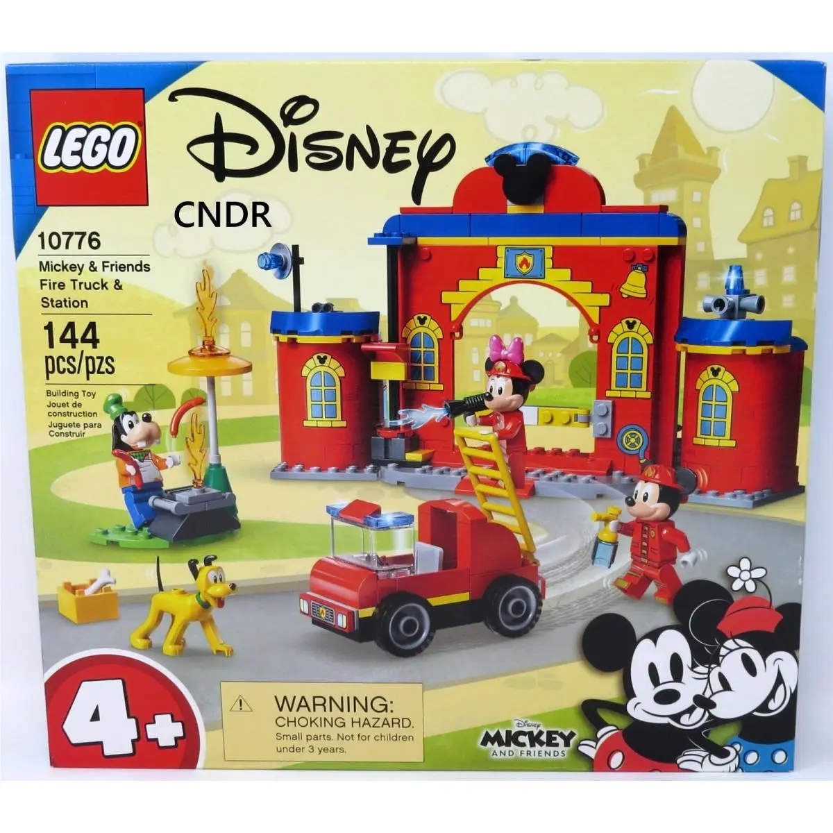 Lego Disney Mickey Friends Set 10776 Fire Truck Station Pluto Goofy