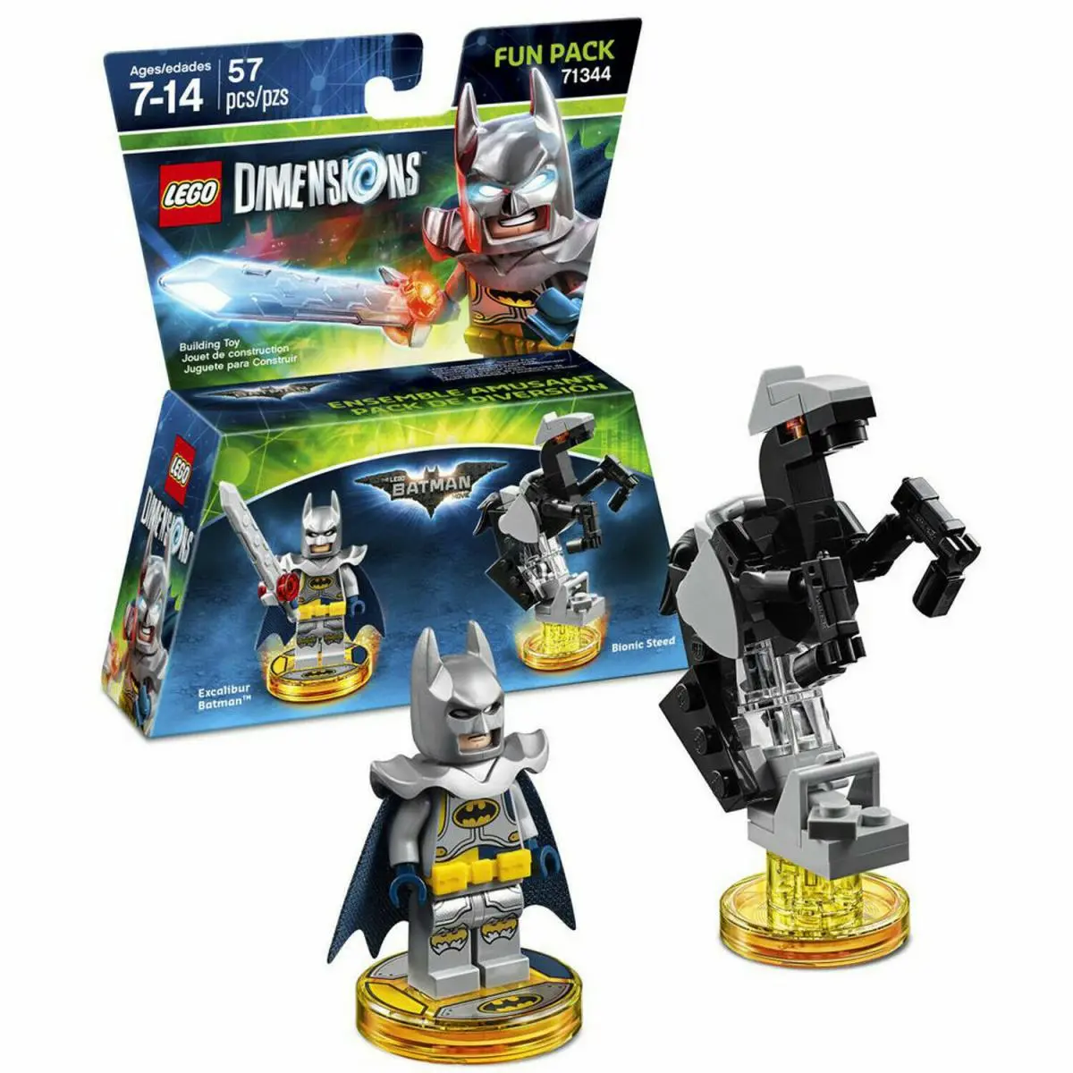 Lego Dimensions 71344 Excalibur Batman Fun Pack