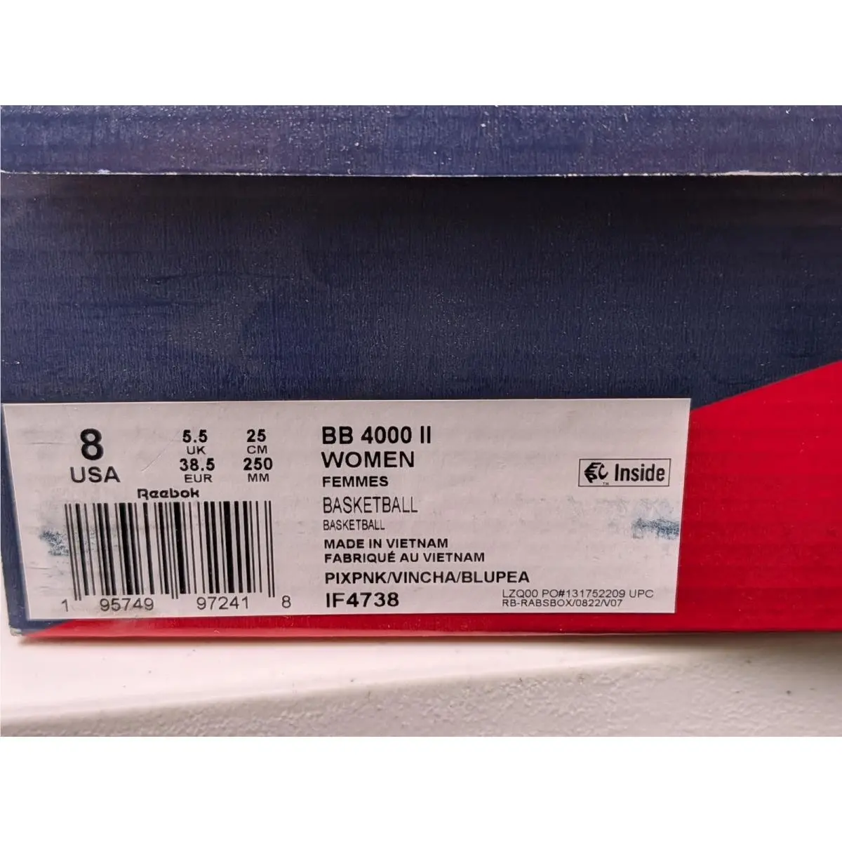 Reebok shoes - BB 4000 II - Pink 4