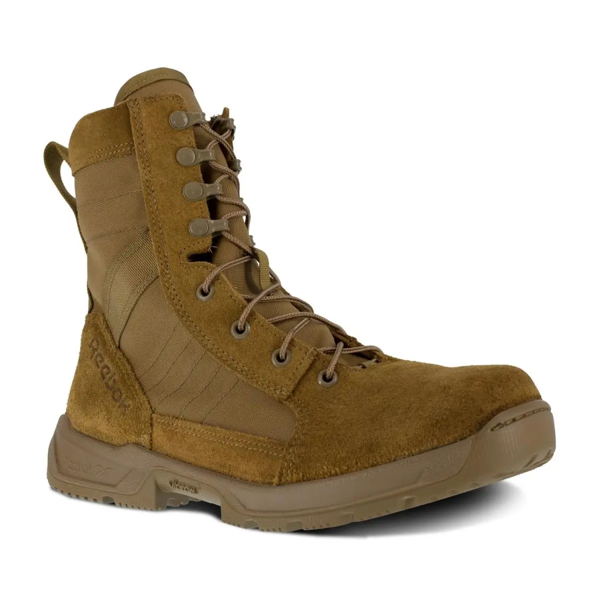 Reebok Work Mens Trailgrip Tactical 8 Inch - Made In Usa Stri Coyote - 13 Wide