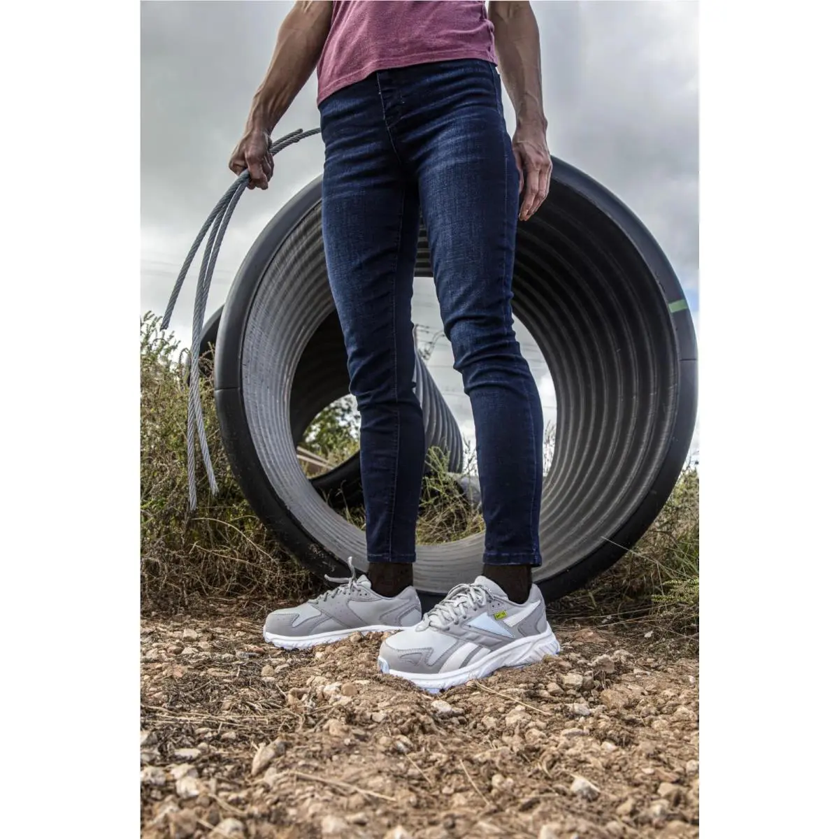 Reebok shoes - Grey (UPC: 690774553897) 5