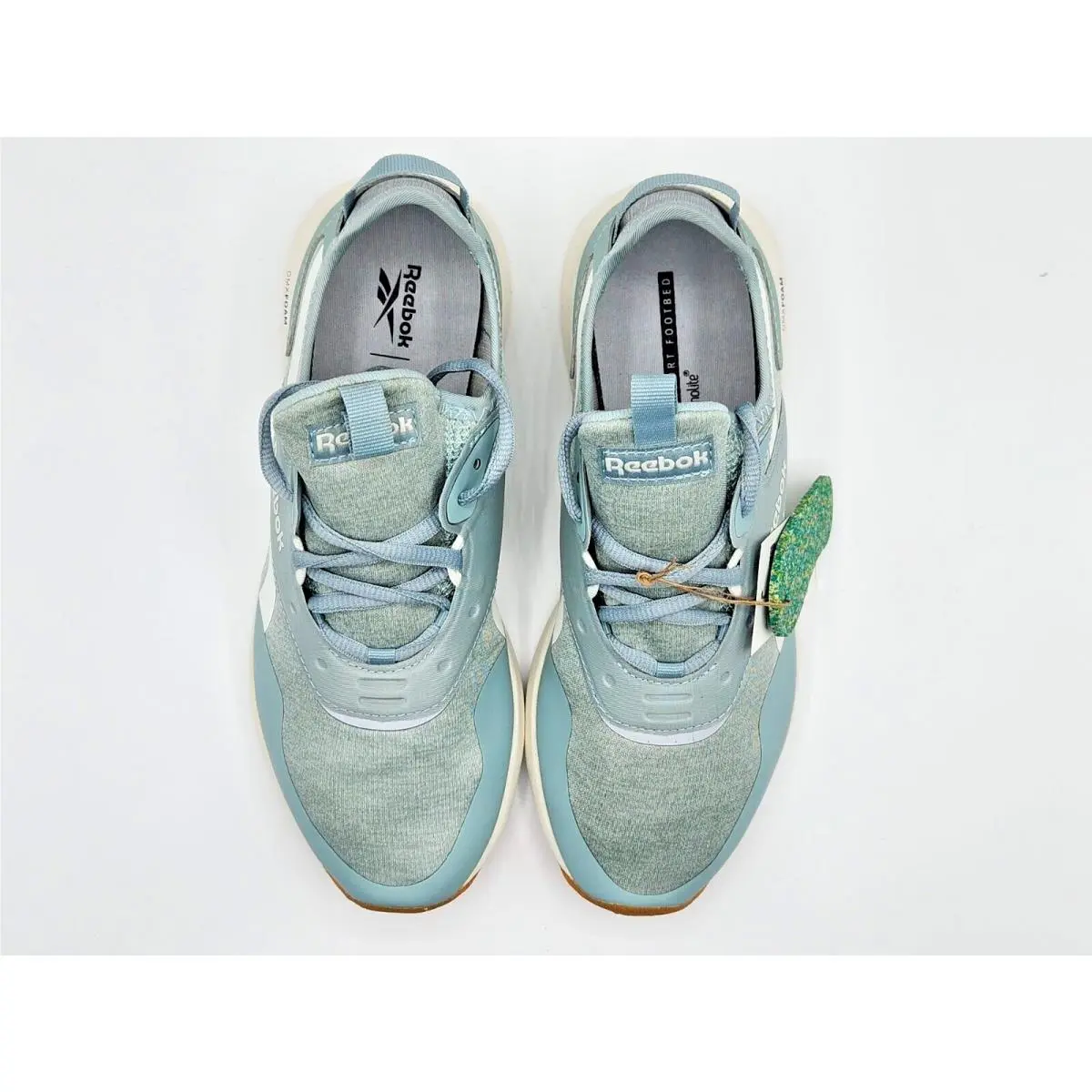 Reebok shoes - Sea Grey/Chalk/Silver Metallica (UPC: 195740812744) 5
