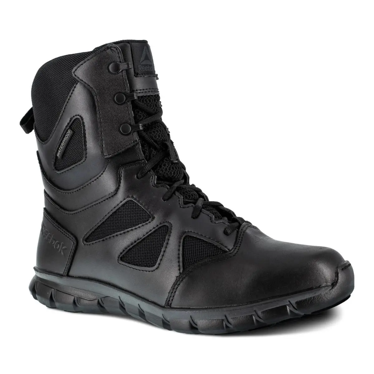Reebok Duty Men`s Sublite Cushion Tactical Soft Toe 6 Wate Black - 7.5 Medium