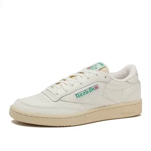 Reebok Club C Vintage Sneakers For Men Top-chalk/paperwhite/glen Green 5.5