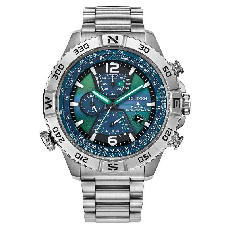 Eco-drive Promaster Navihawk A.t Mens Watch AT8220-055W AT8220-55W by Citizen