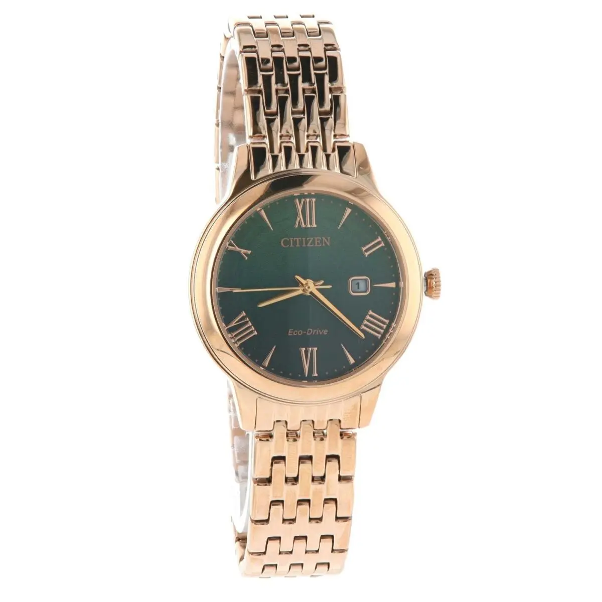 - Eco Watch 34mm with Green Dial EW2623-53X by Citizen