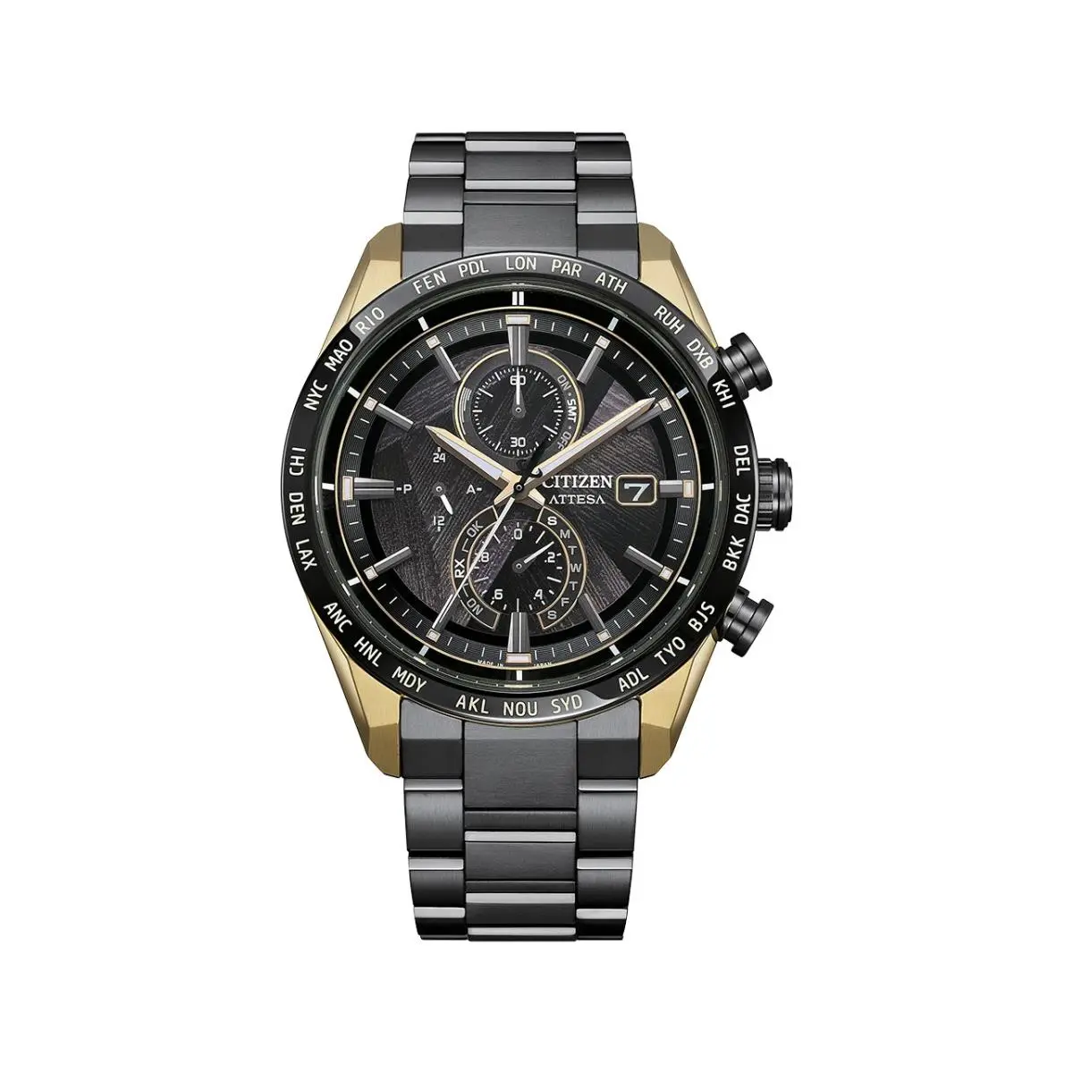 Attesa AT8384-58E Eco-drive 50th Anniversary Limited Edition Titanium by Citizen