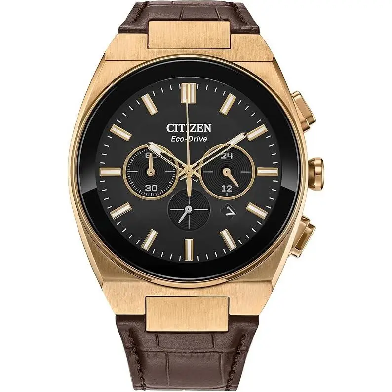 Men`s Eco-drive Modern Axiom Watch Stainless Steel Case Chronograph by Citizen
