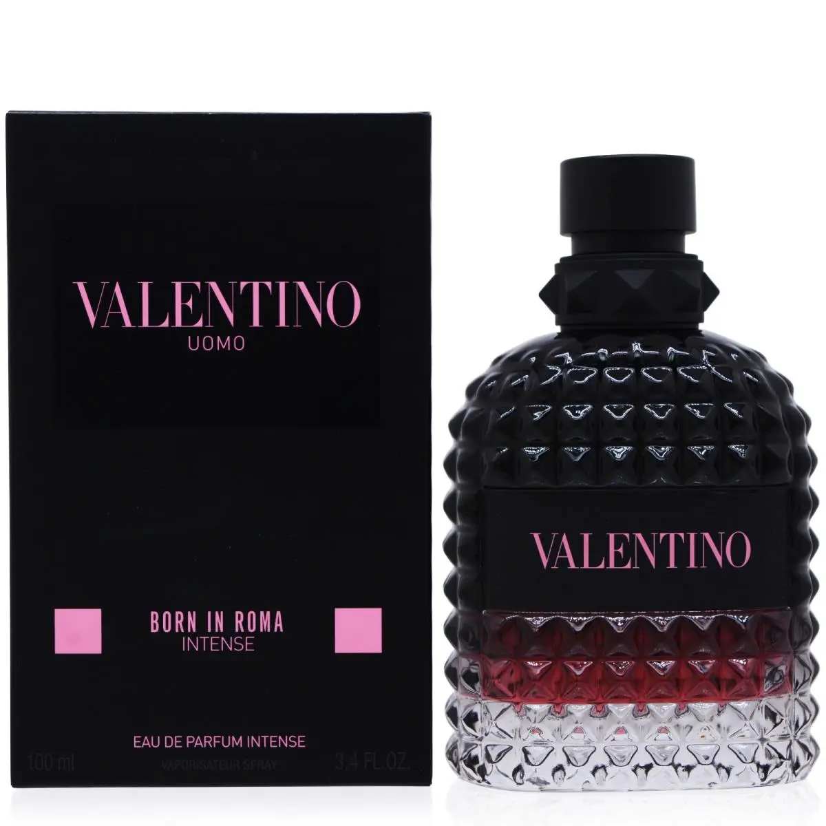 Uomo Born In Roma Intense  Edp Spray 3.4 Oz For Men by Valentino