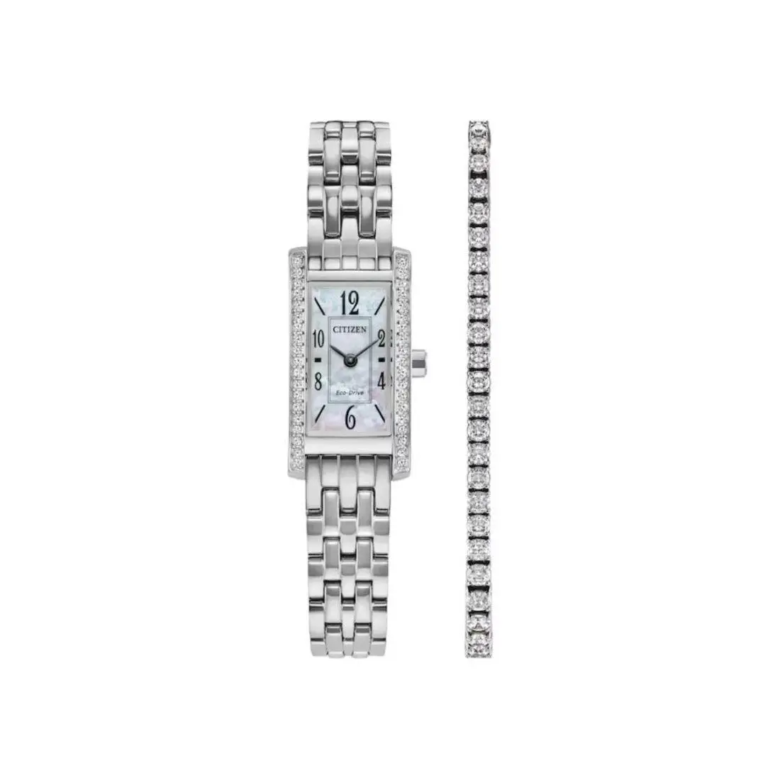 Petite Palidoro Women`s Watch and Bracelet Set EG7110-54D by Citizen