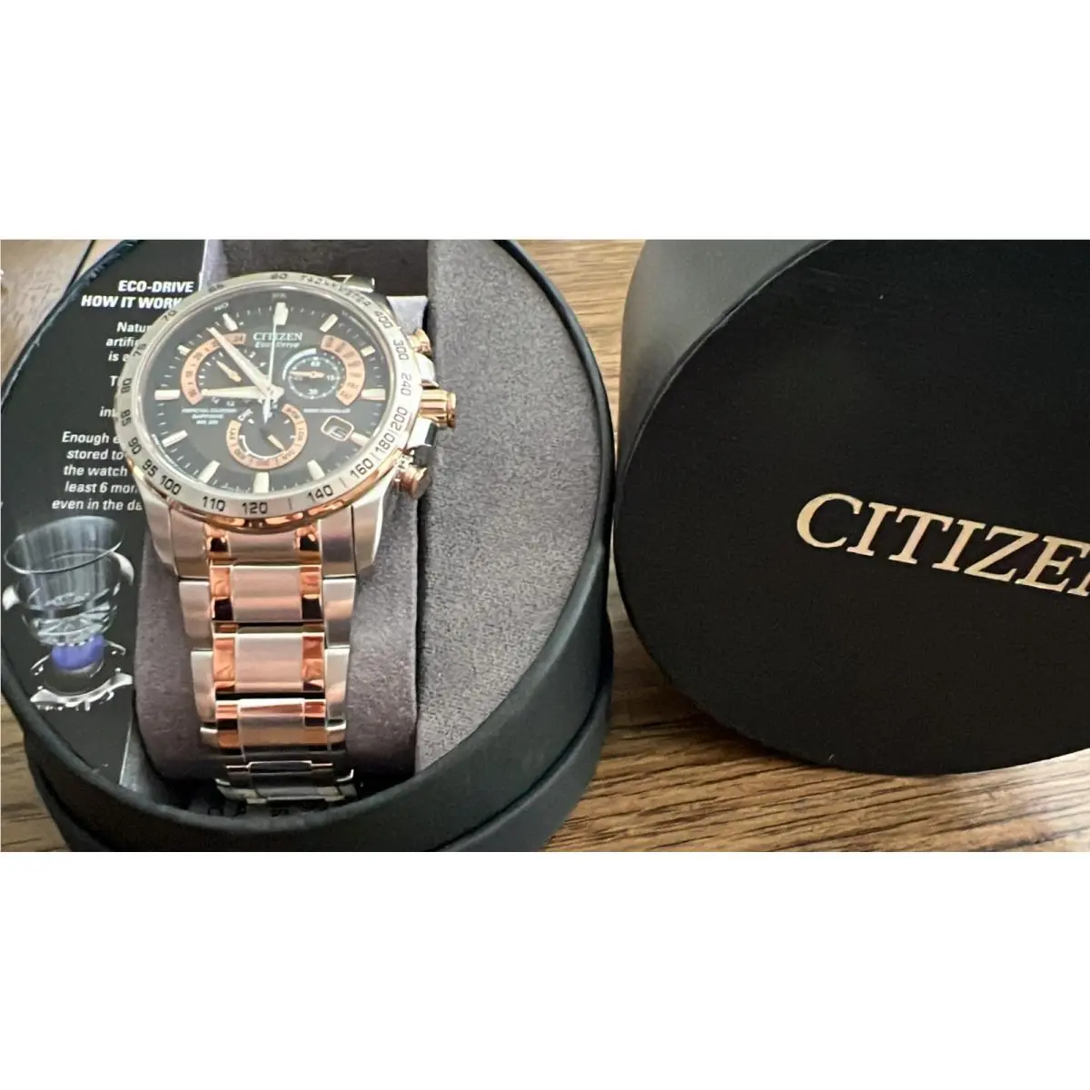 E650-S115370 Chronograph Radio Controlled World Time by Citizen