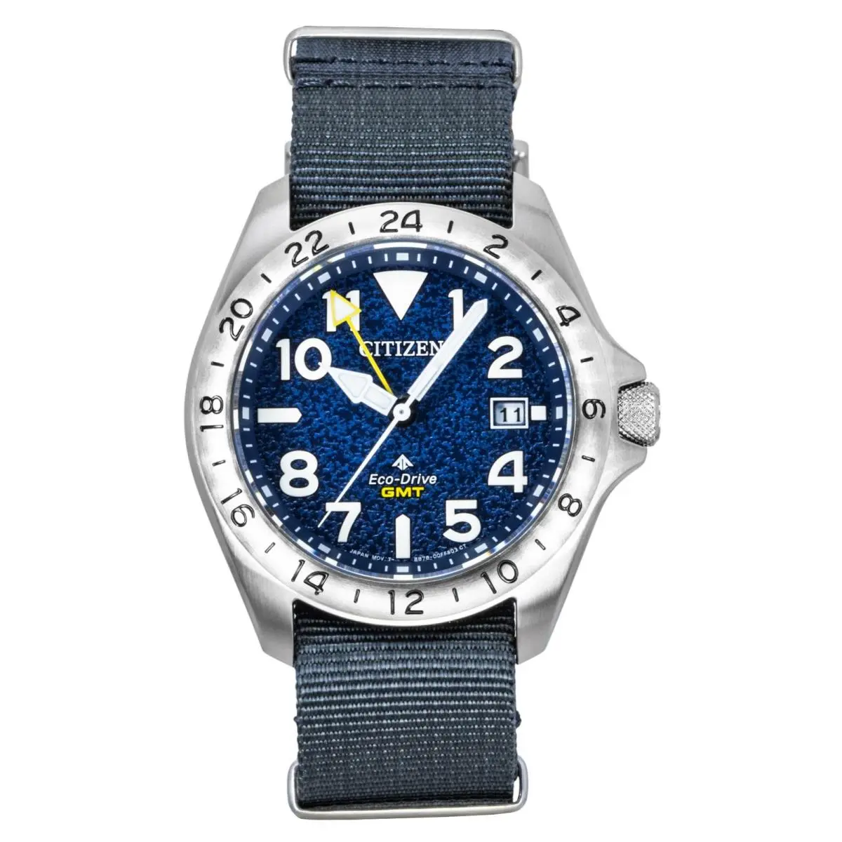 Promaster Eco-drive Navy Blue Dial 200M Diver`s Men`s Watch BJ7150-09L by Citizen