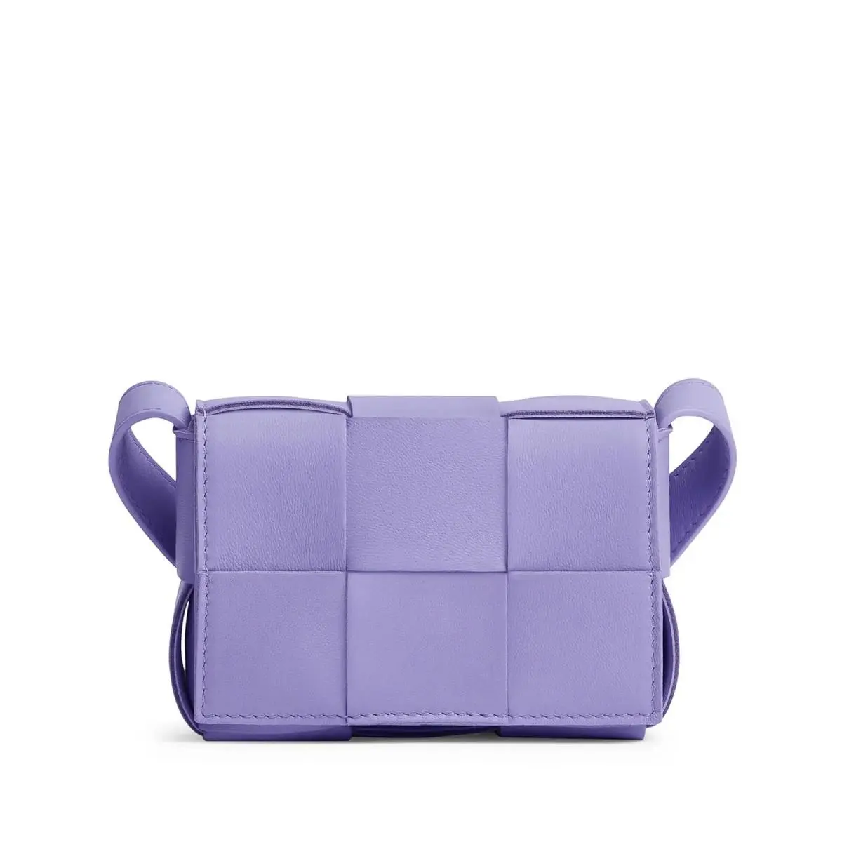 Women`s Mini Cassette Bag Wisteria/silver by Bottega Veneta