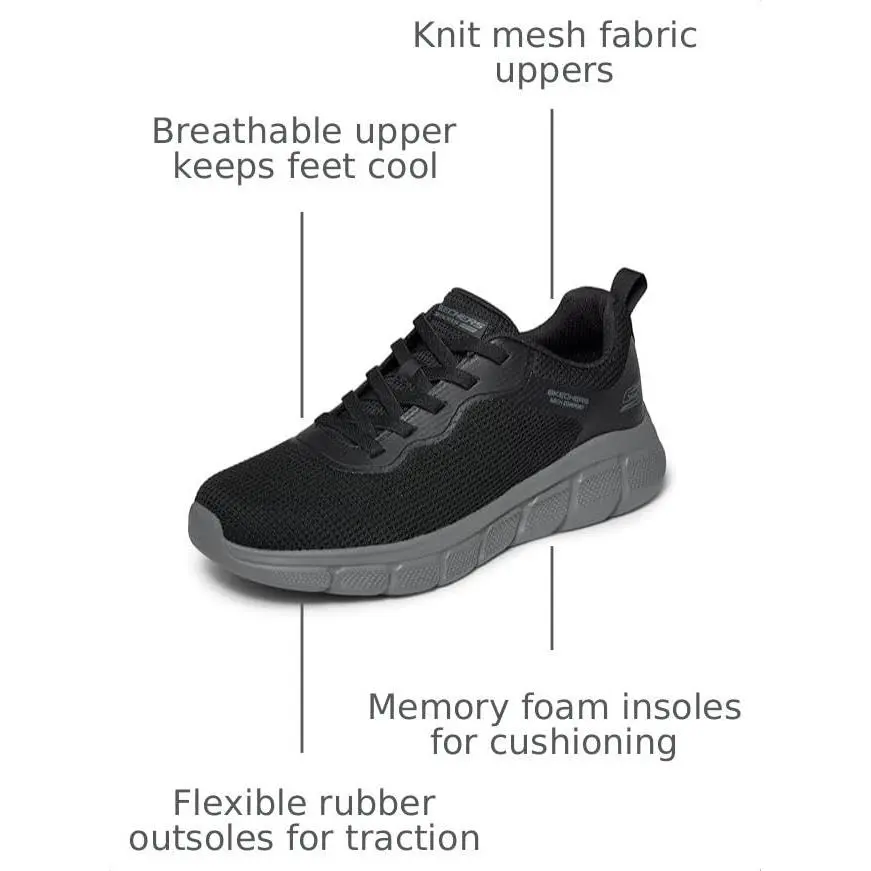 Skechers shoes - 118112 - 118112-CHOC - black 4