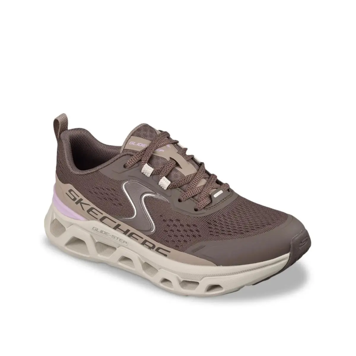 Flash Deal  Glide Step Altus Cool Motion Women`s Walking Shoes Dark Brown by Skechers