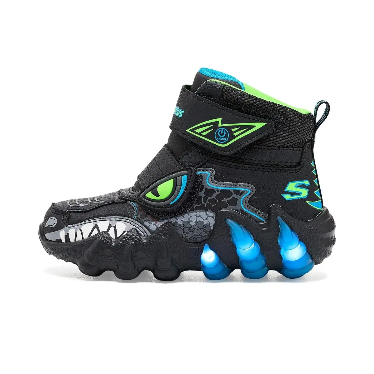 Skechers shoes - Black/Lime 2