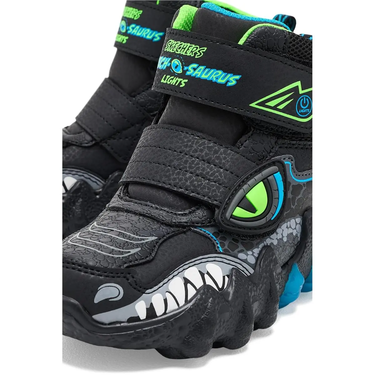 Skechers shoes - Black/Lime 4