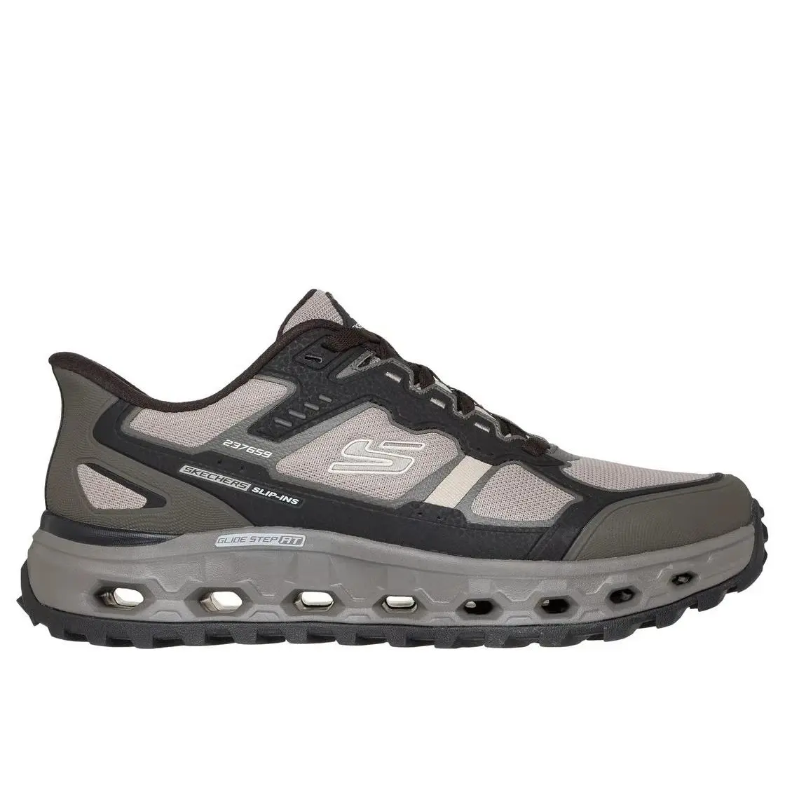 Skechers shoes - Glide-Step All-Terrain - Rock Fence Creek - 237659 BRTP - Brown Taupe 6