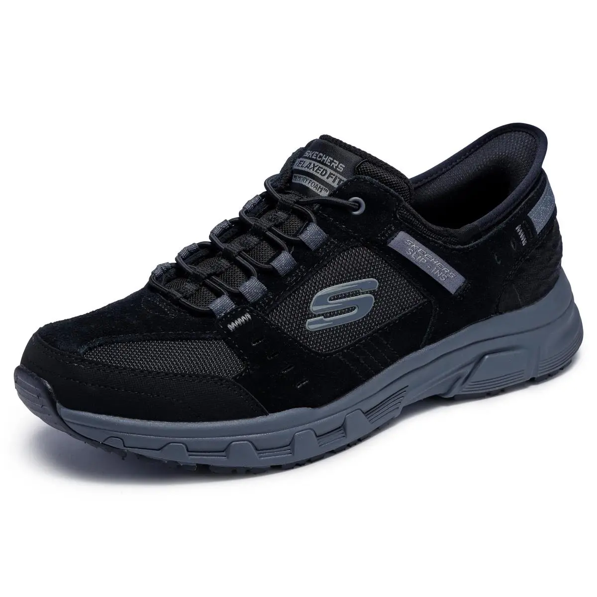 Men`s Oak Canyon Consistent Winne Hands Free black charcoal by Skechers