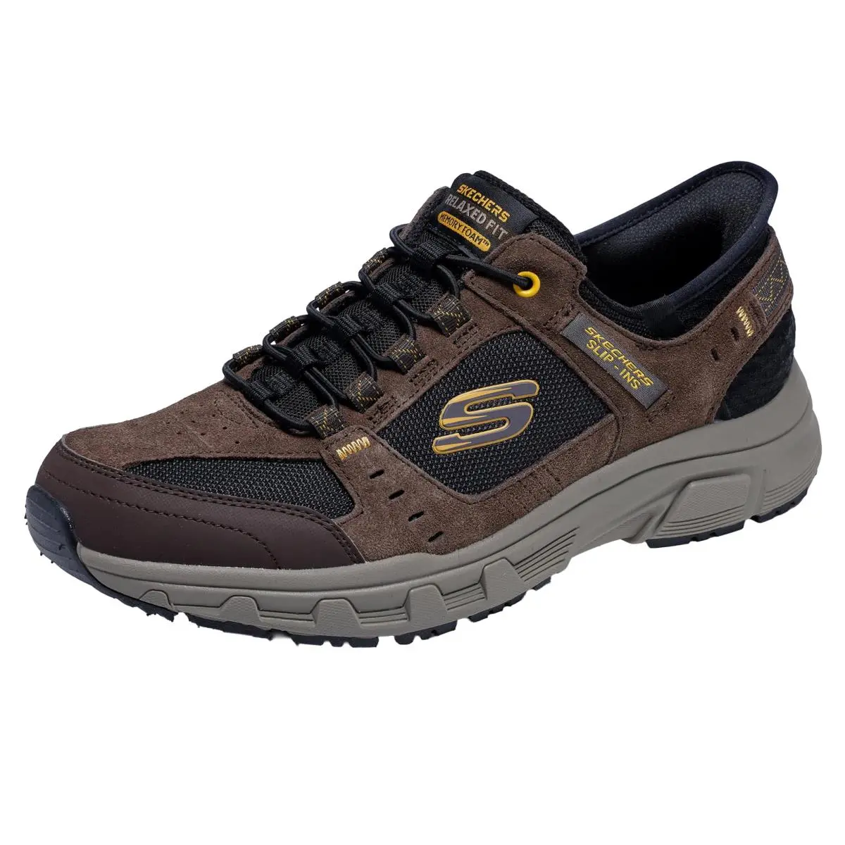 Men`s Oak Canyon Consistent Winne Hands Free brown black by Skechers