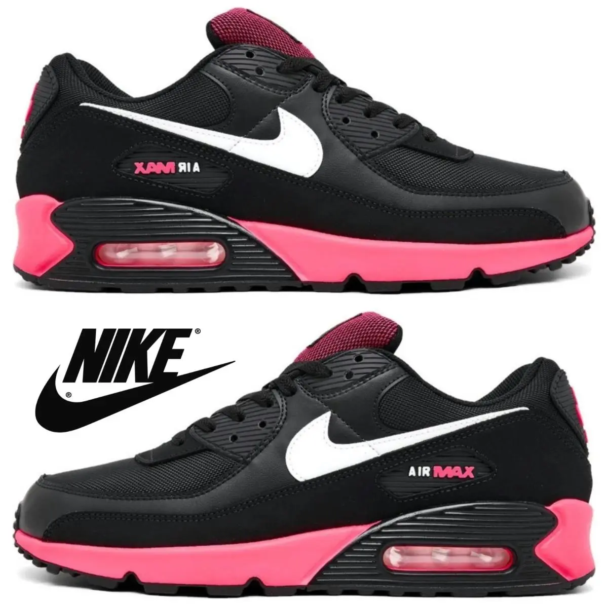 Air Max 90 Men`s Sneakers Running Casual Athletic Shoes Comfort Trainers by Nike