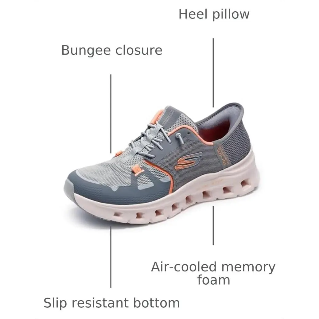 Skechers shoes - 108261 - 108261 - gray orange 0