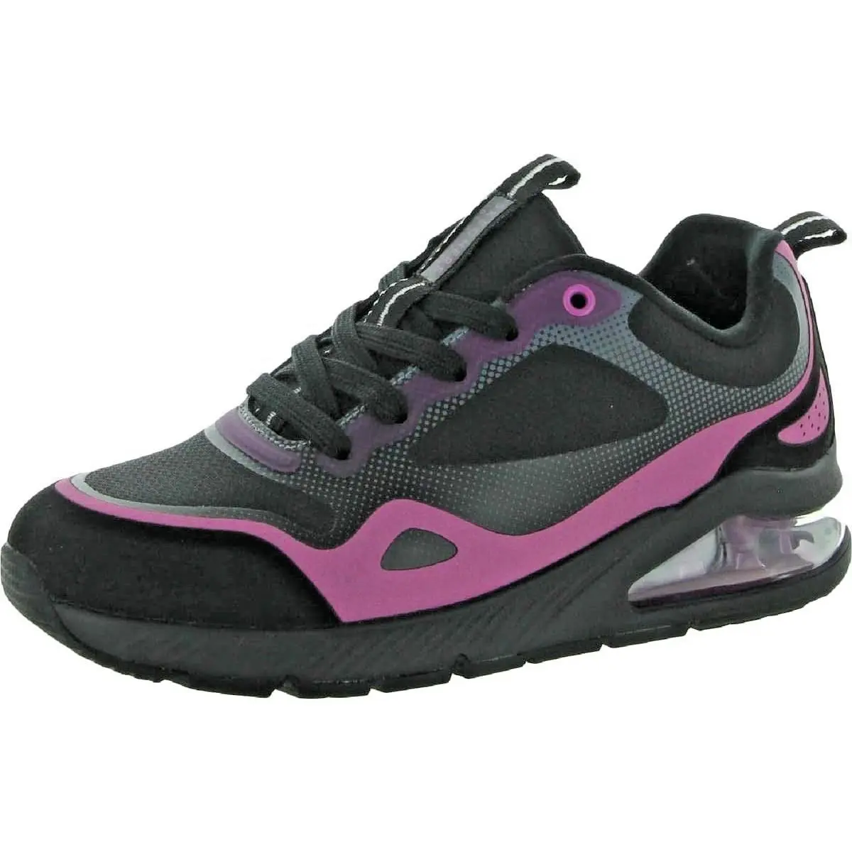 Skechers Uno Mad Air Casual Sneaker Sport Training Shoe 6.5M Black