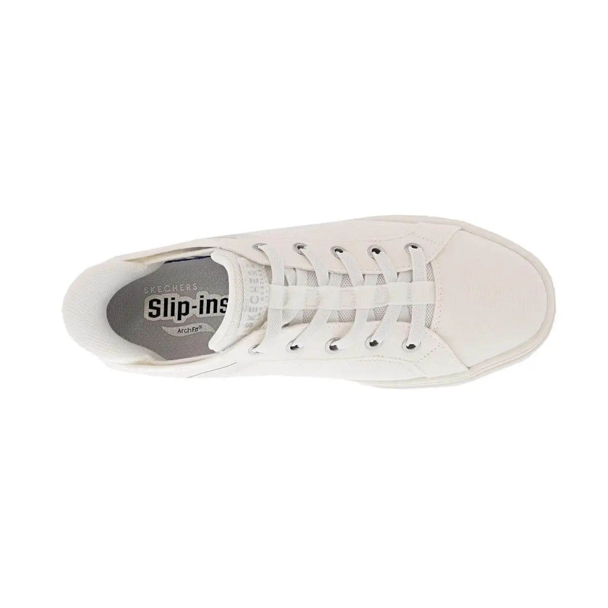 Skechers shoes - Arch Fit Arcade- Forever Cozy - WHITE / WHITE 10