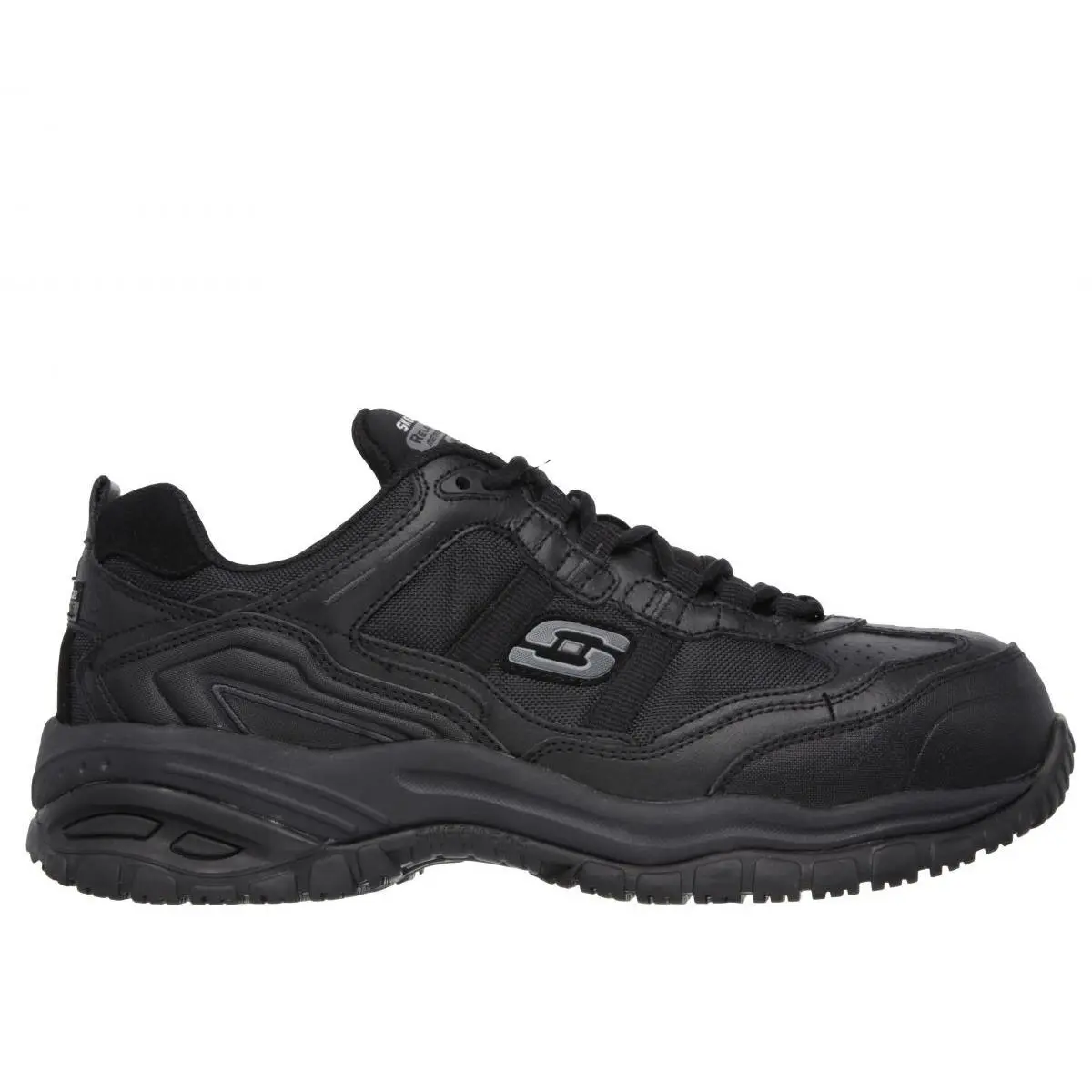 Skechers Work Men`s Work Relaxed Fit: Soft Stride Grinnel Composite Toe Work Sho