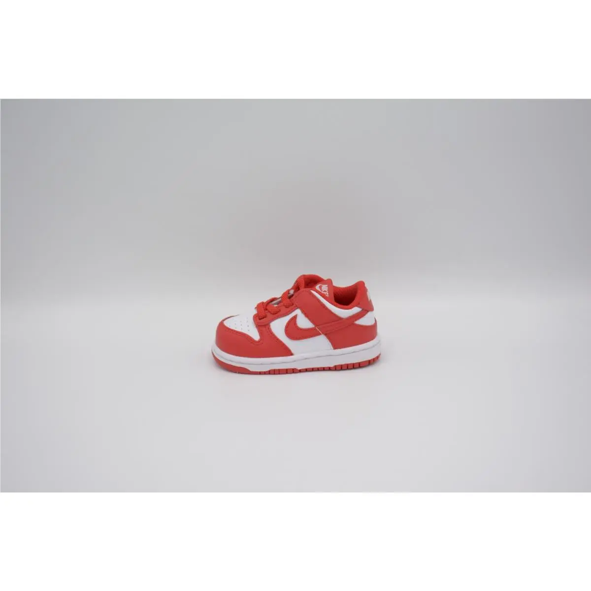 Dunk Low TD White Red FB9107 Kids Sneakers by Nike