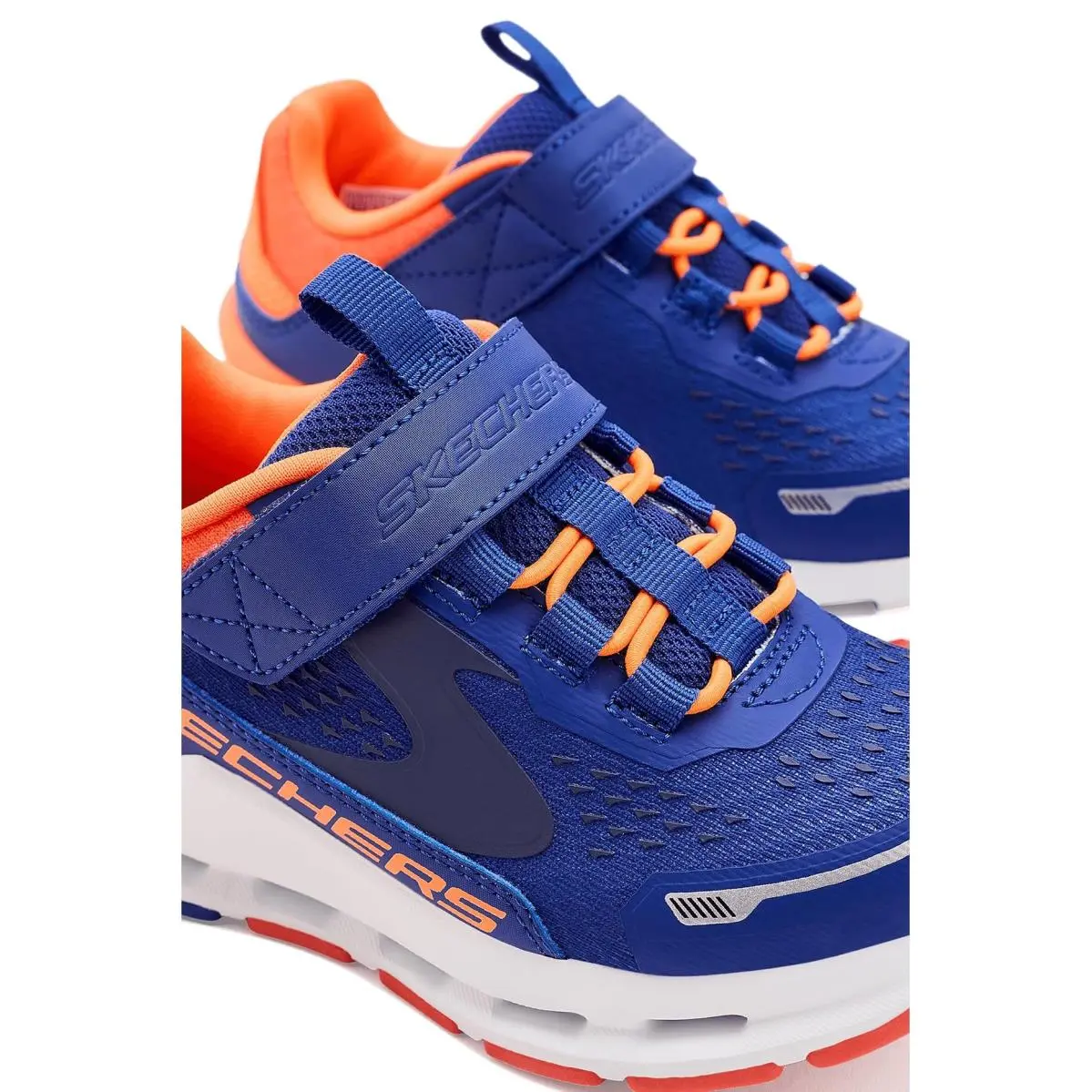 Skechers shoes - Blue/Orange 4