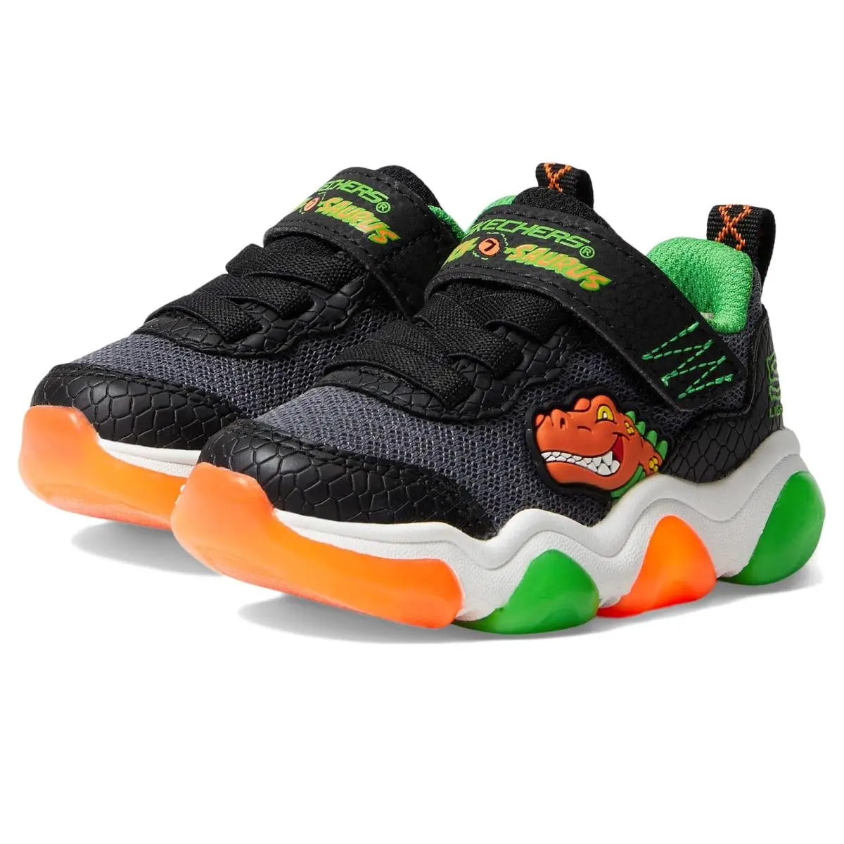 Boy`s Shoes Skechers Kids Mighty Glow 2.0 403501N Toddler