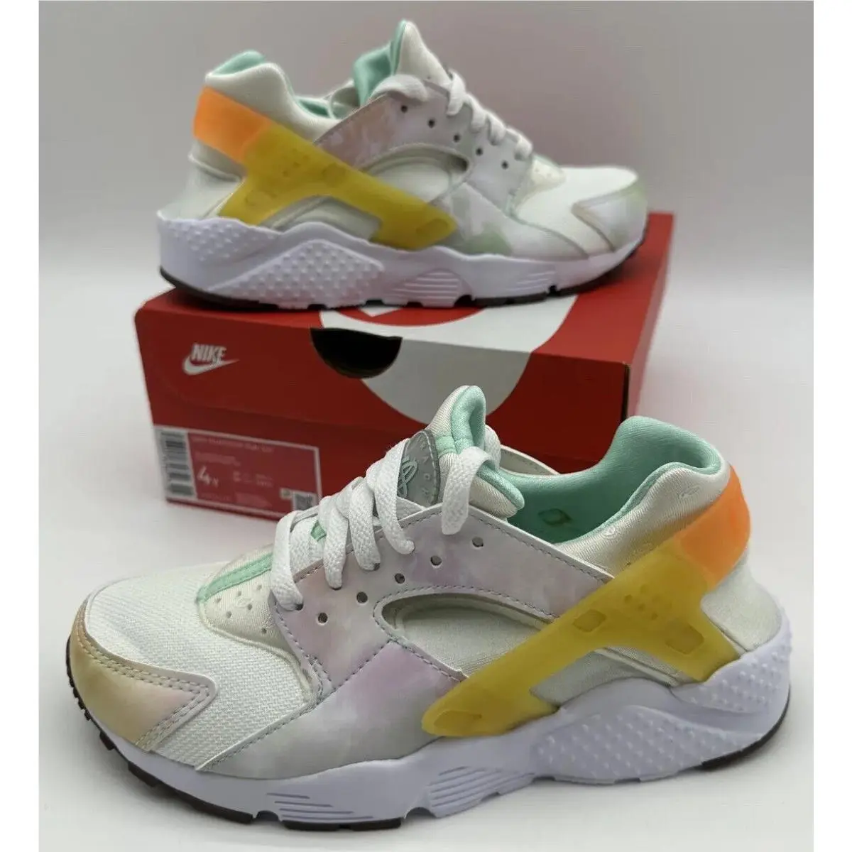 Nike shoes  - Sail/Topaz Gold-White-Safety Orange 0