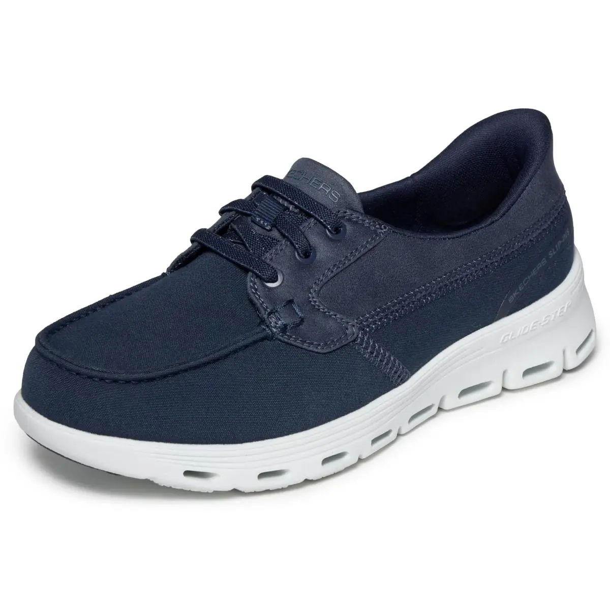 Skechers Women`s Hands Free Slip-ins On-the-go Glide-step Serene Canvas