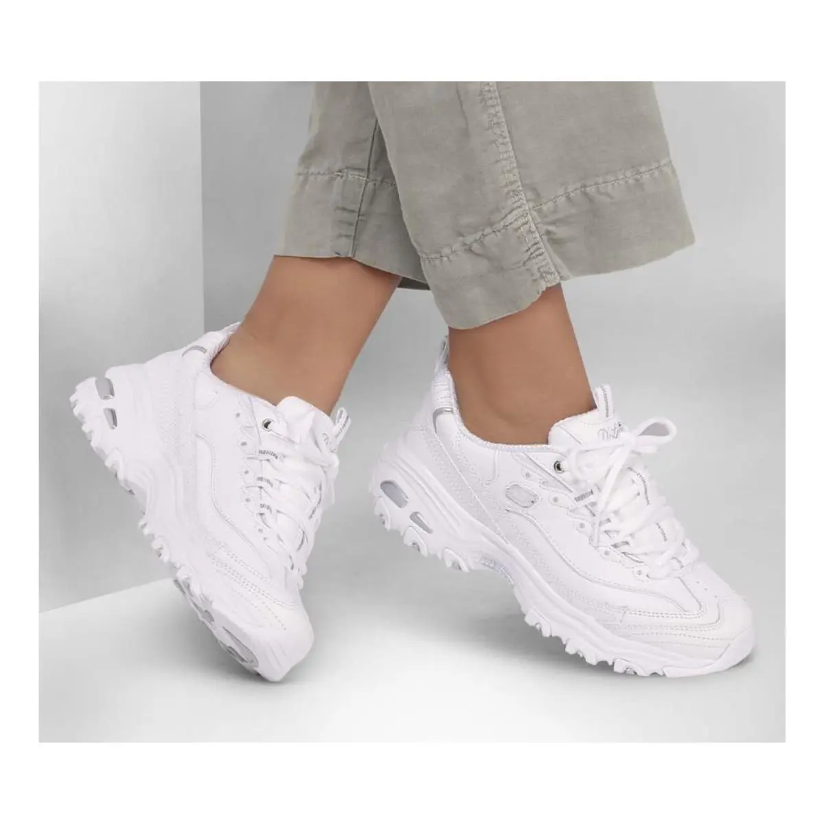 Skechers shoes - 11931 bkw - bkw - grey 46