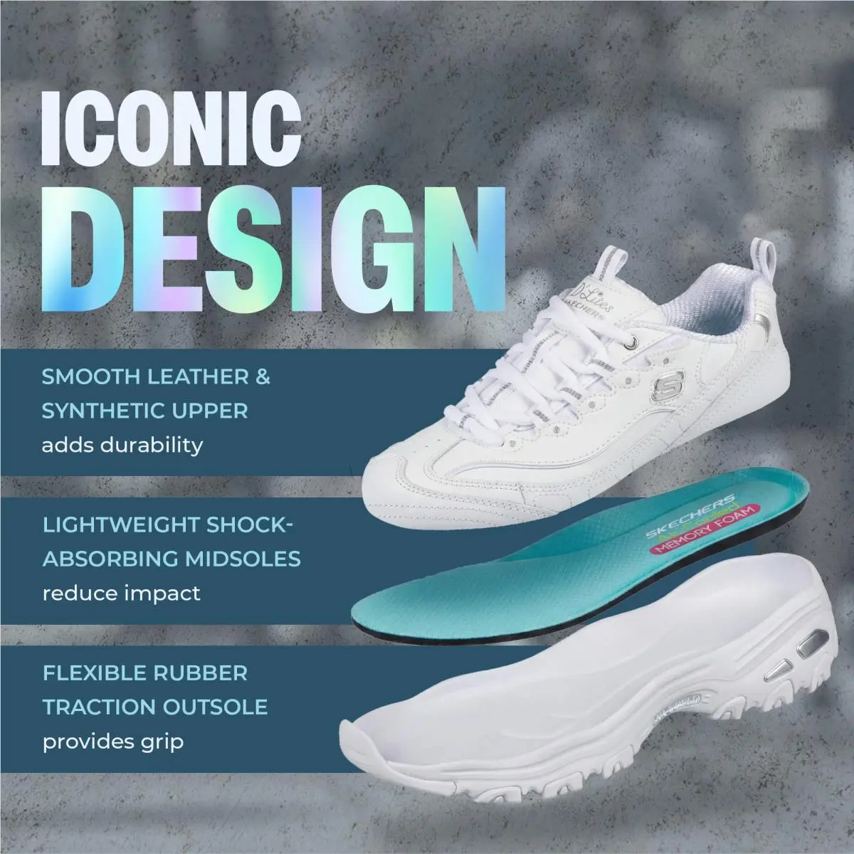 Skechers shoes - 11931 bkw - bkw - grey 19