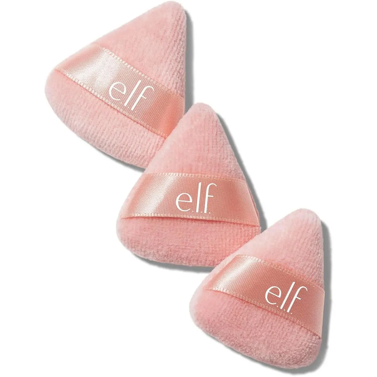 E.l.f. Halo Glow Pinkie Puffs Finger-sized Mini Puff For Applying Loose Pres