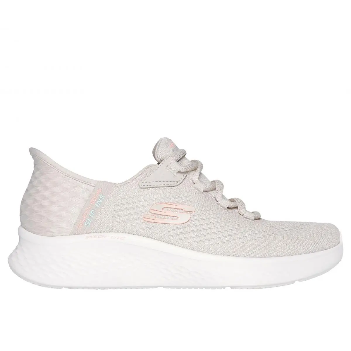 Skechers shoes - NATURAL / MULTI 4