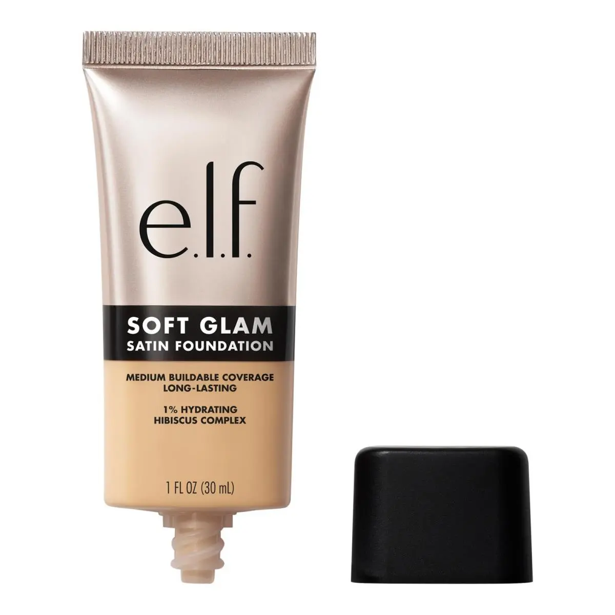 E.l.f. Soft Glam Liquid Foundation 22 Light Warm Medium Coverage Vegan