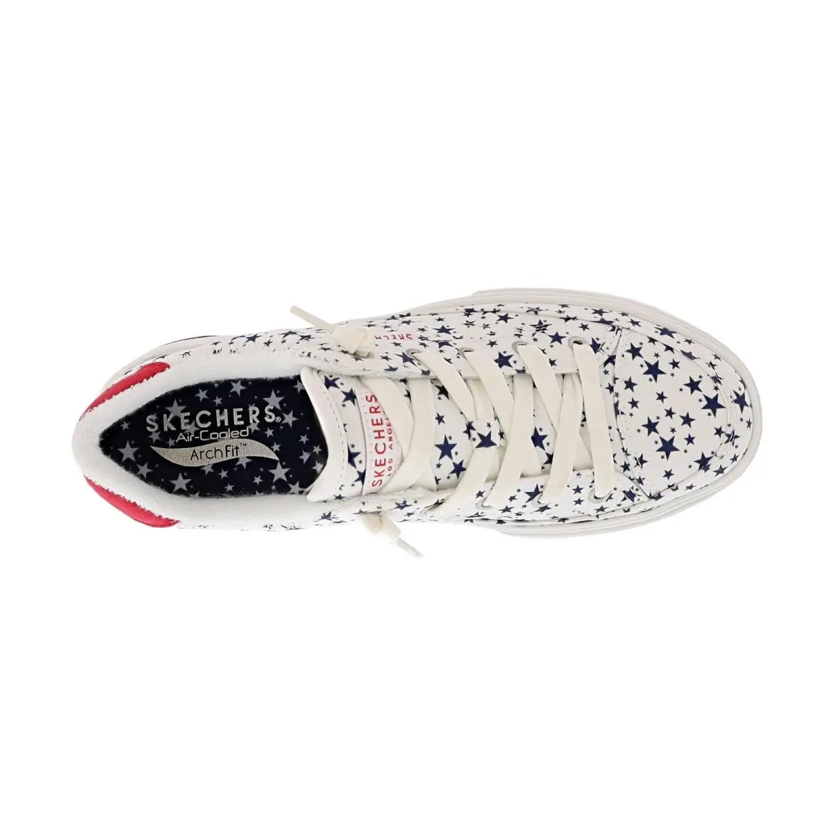 Skechers shoes - Arch Fit Arcade - Born Free - WHITE / NAVY / RED 10